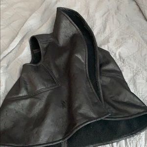 Black vest perfect for layering